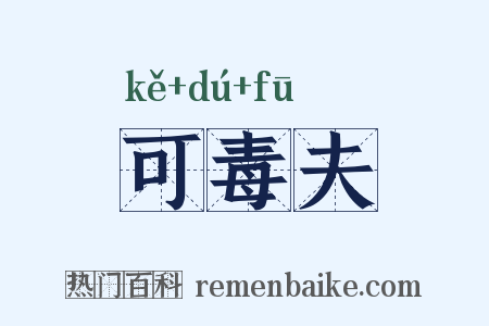 可毒夫是什么意思的图片